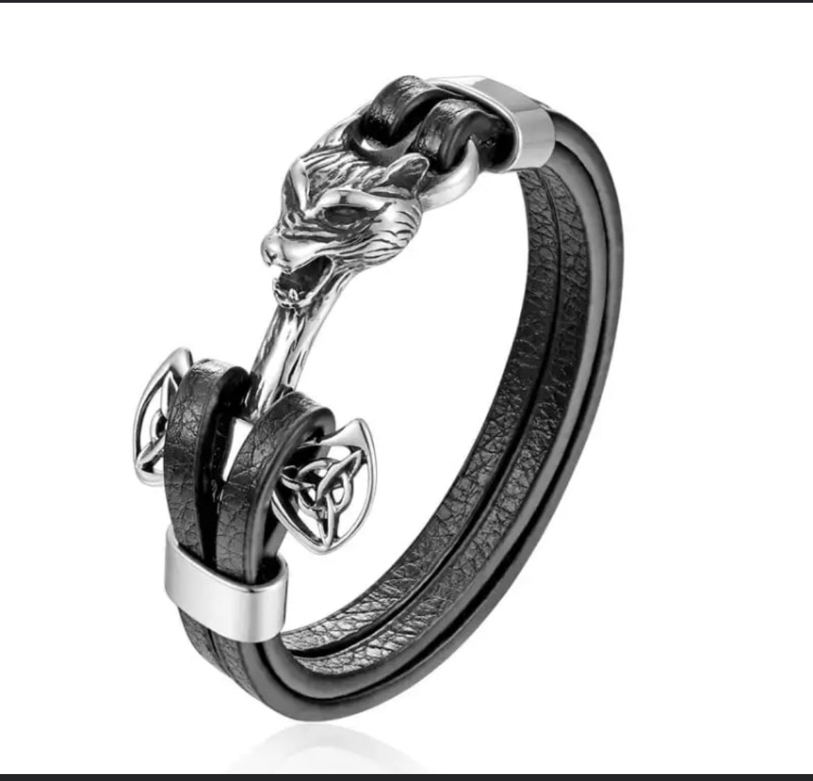 Pulsera Masculina con Broche en Acero Inoxidable