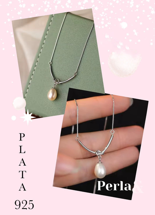Collar de Plata 925 con Perla Cultivada