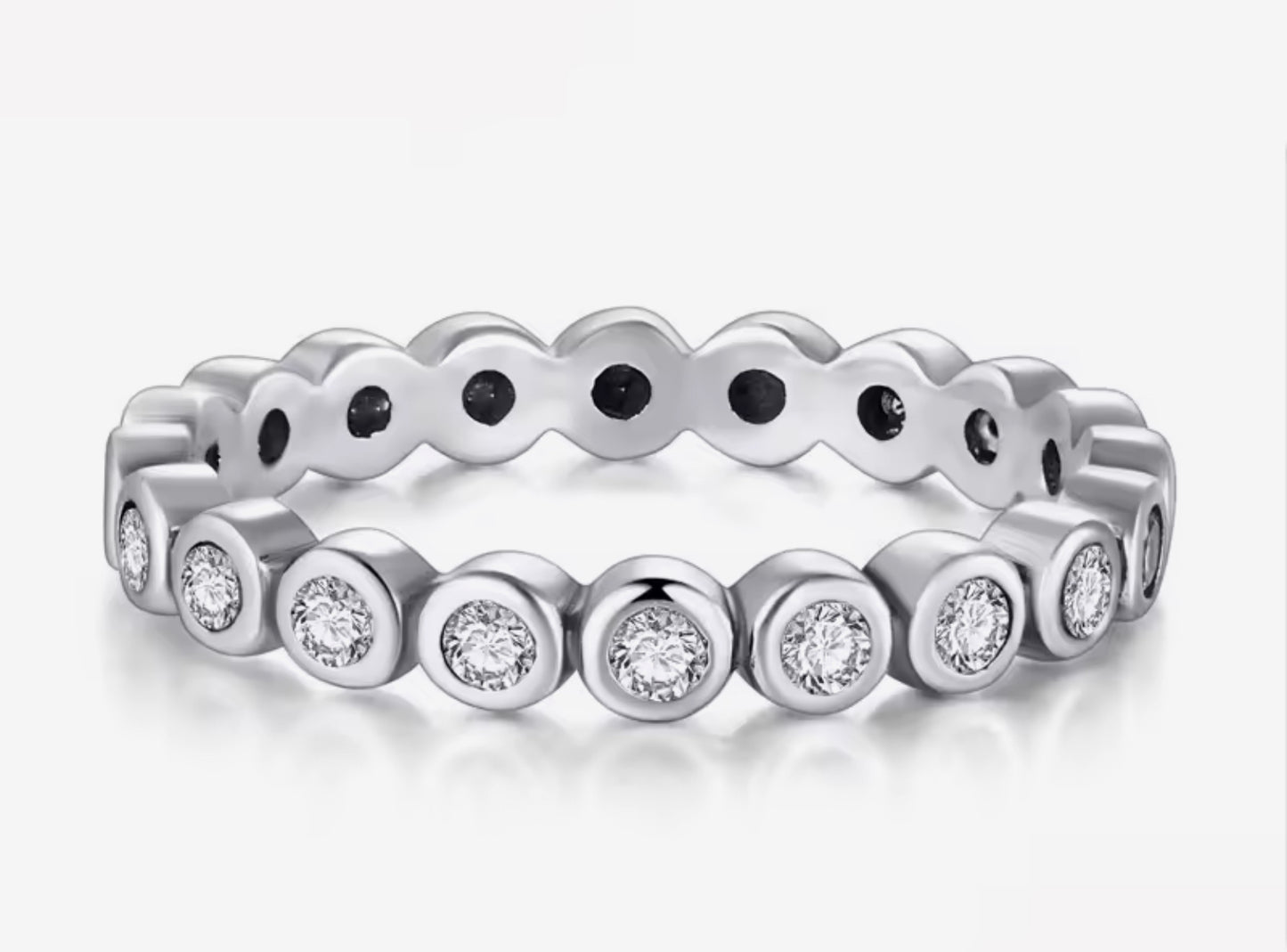 Churumbela de Plata 925 con Zirconias