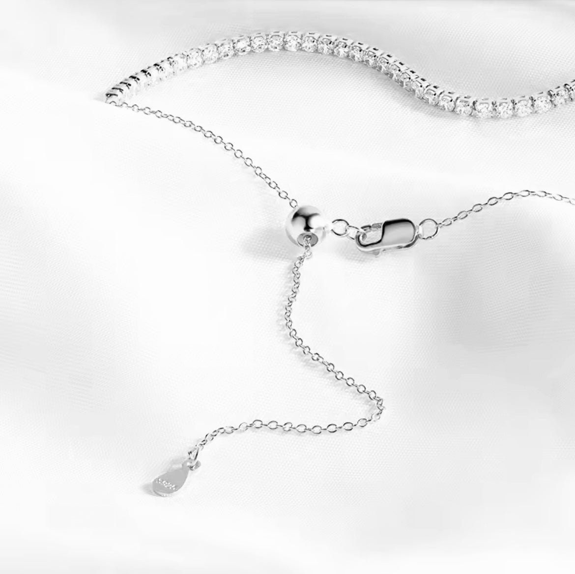 Gargantilla de Plata 925 con Zirconias