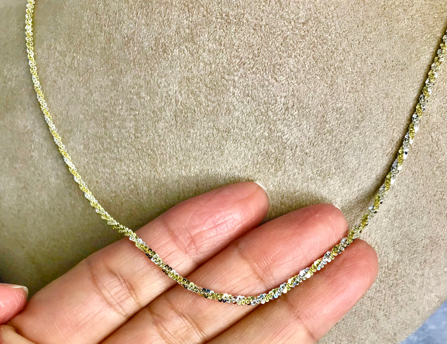 Cadena de Plata Italiana