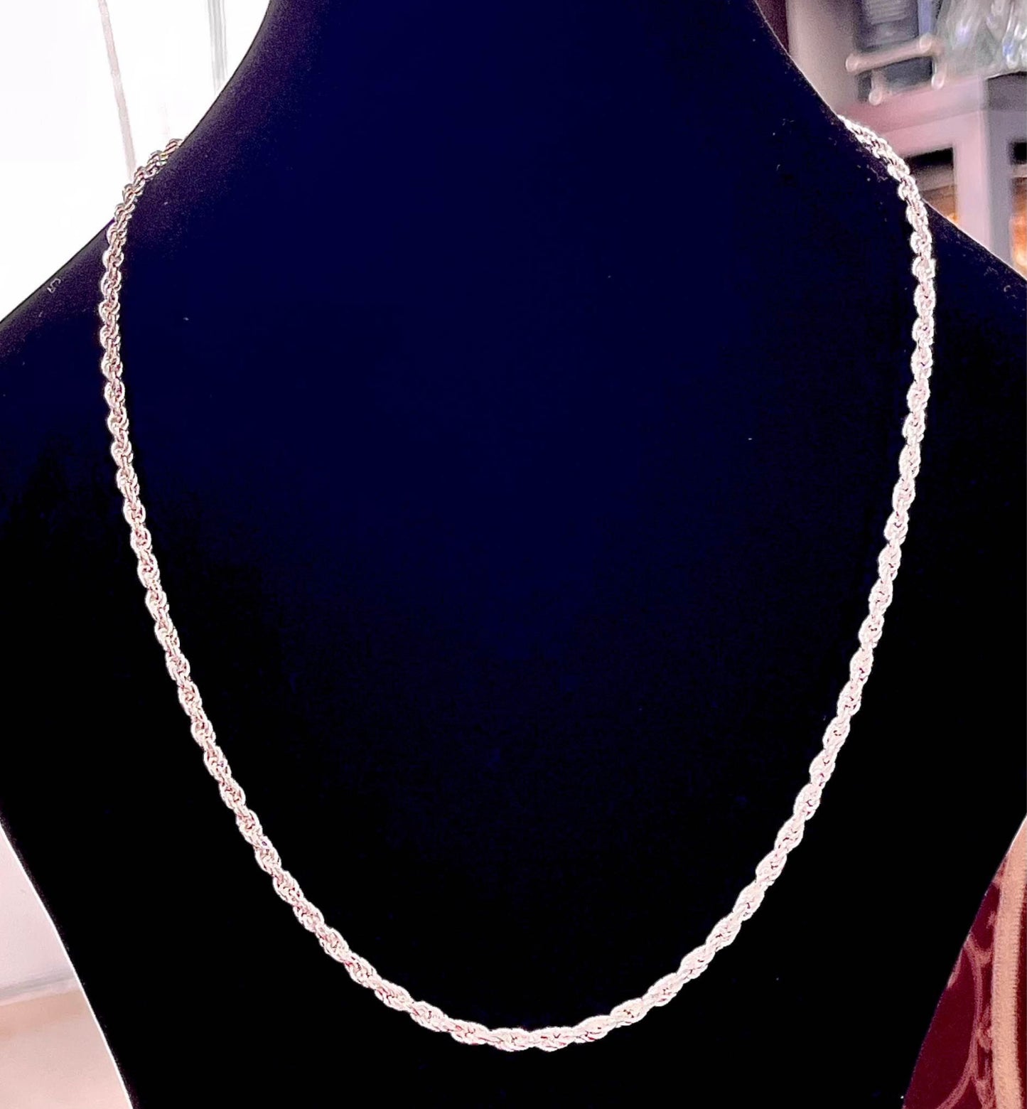 Cadena de Plata 925, Torsal de 60 cm