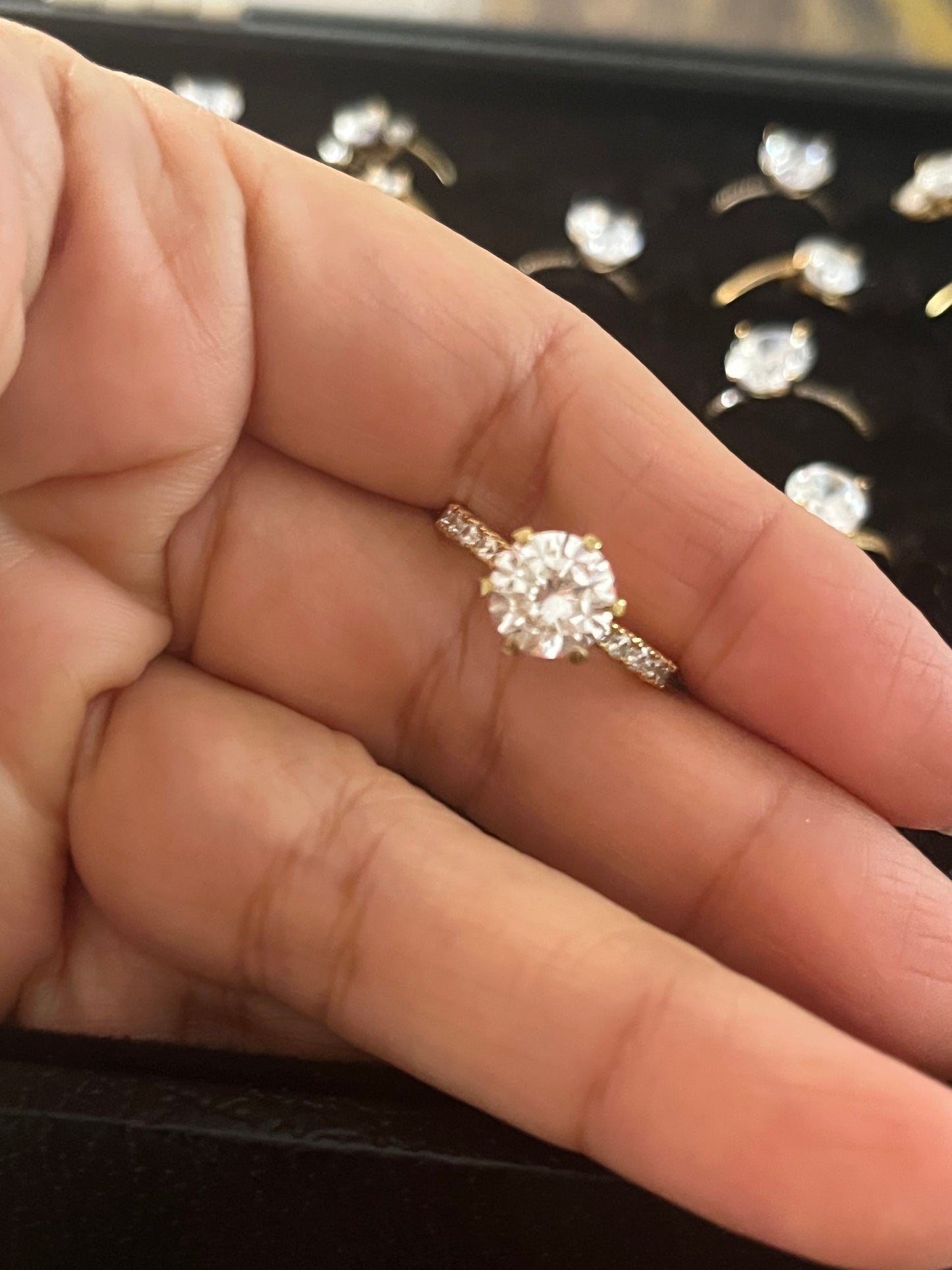 Anillo en Chapa de Oro 18k