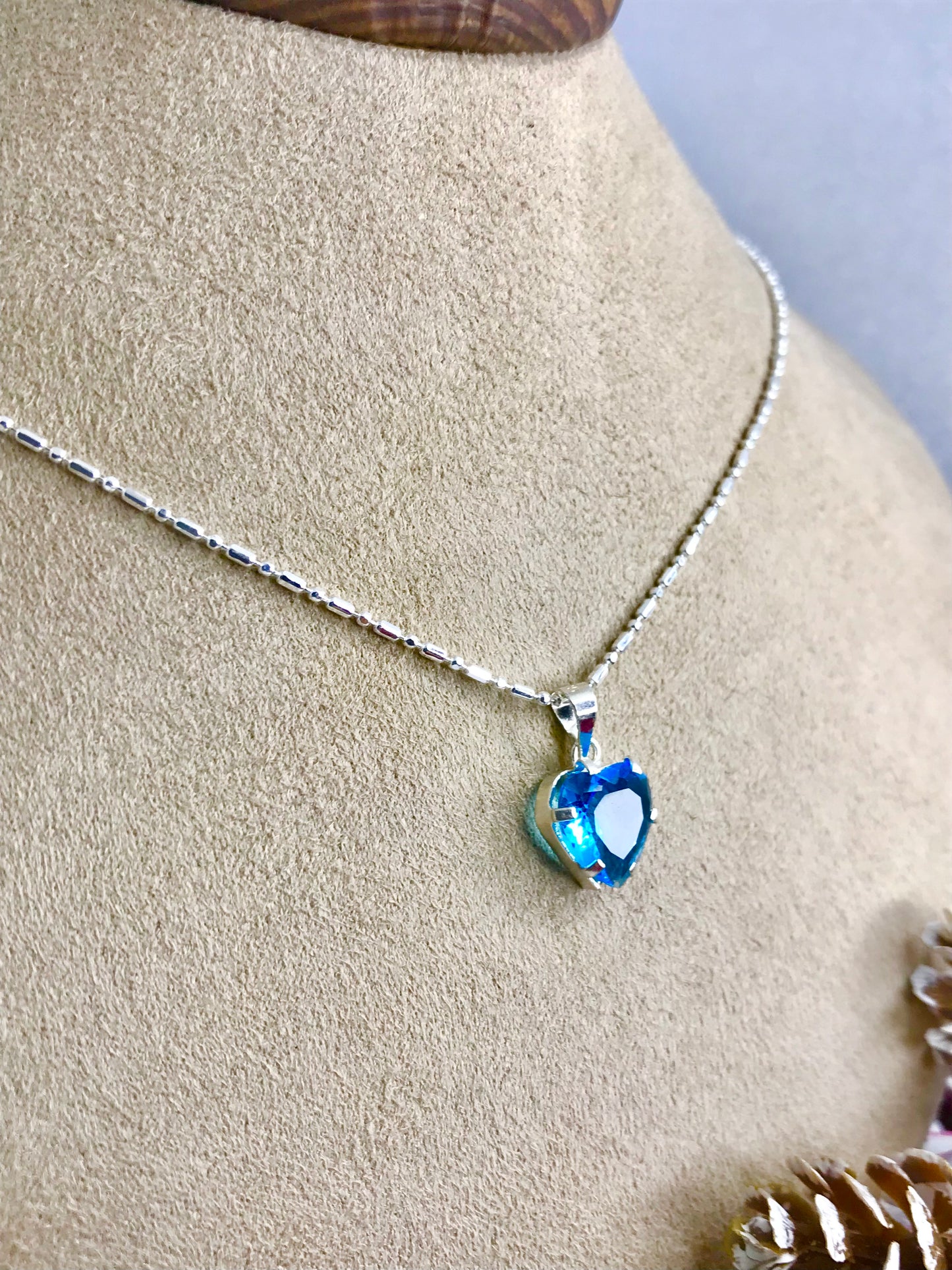 Cadena con Dije de Plata 925 modelo Corazón