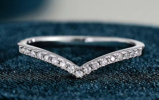 Anillo de Plata 925 con Zirconias