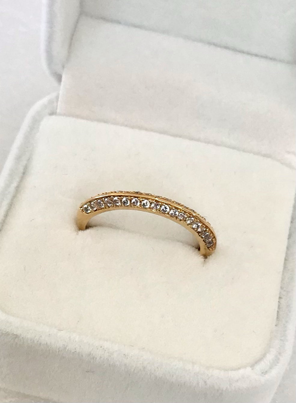 1/2 Churumbela Bañada en Oro 18k