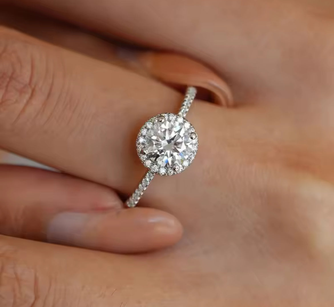 Anillo de Plata 925 con Zirconias