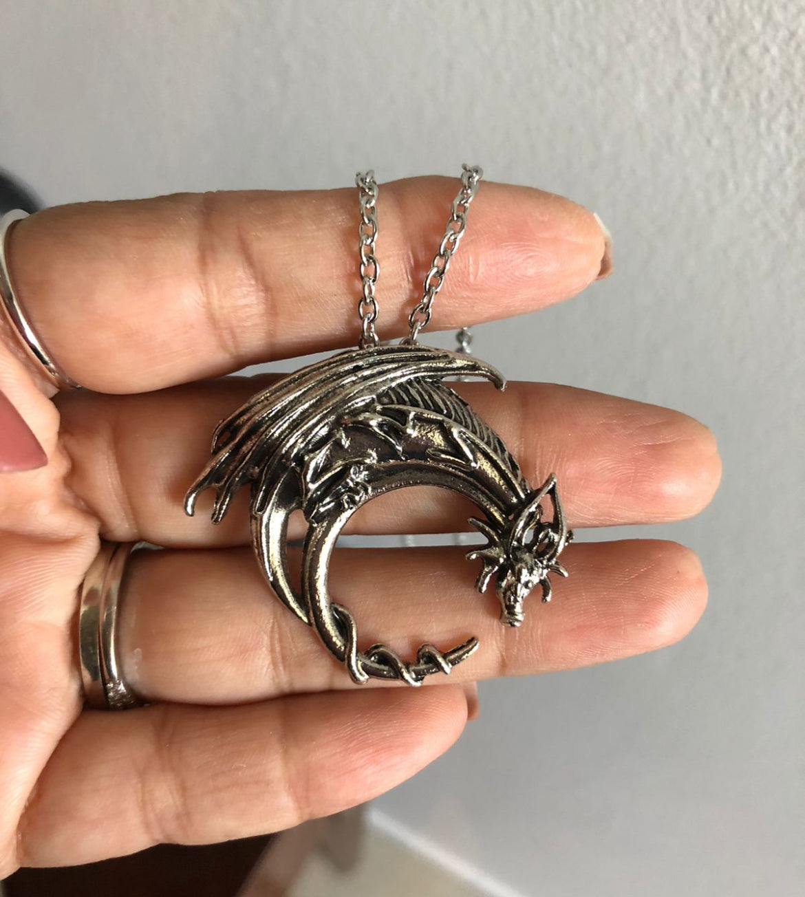 Dije de Dragón de Plata 925