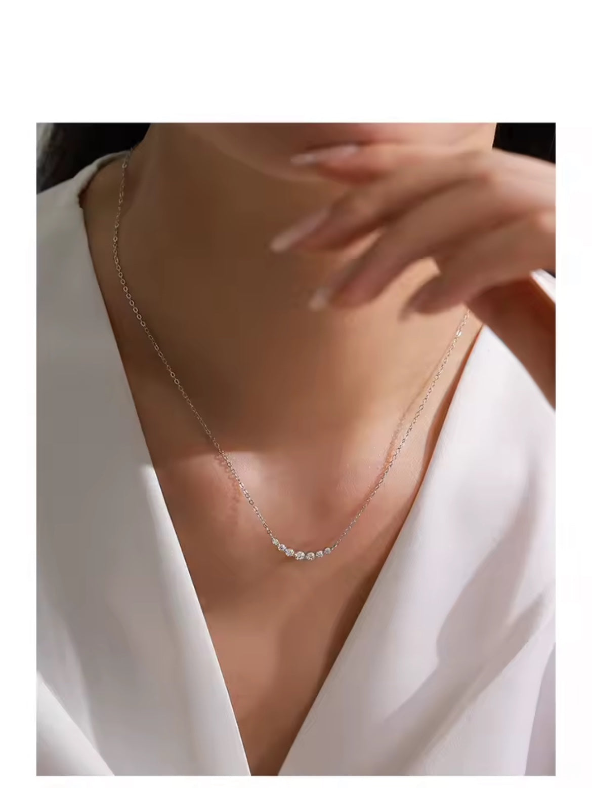 Collar de Plata 925 con Zirconias