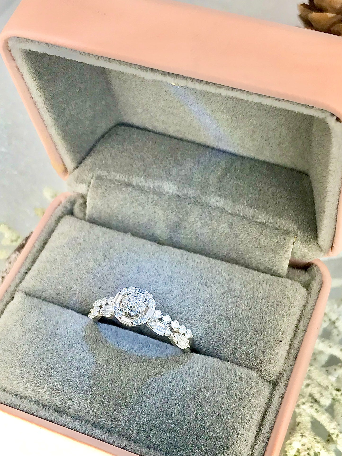 Anillo de Plata 925 con Zirconias