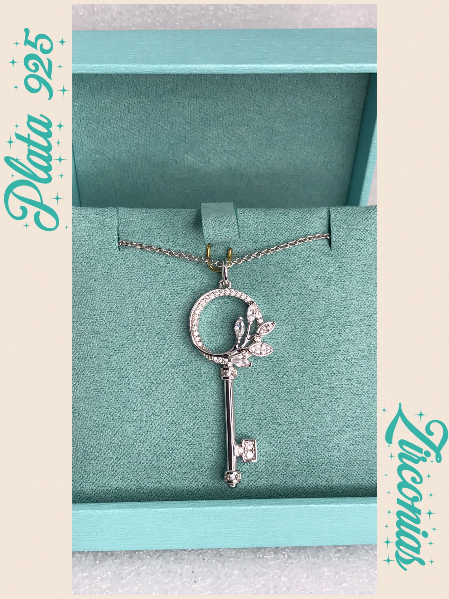 Fina Cadena con Dije modelo “Llave”