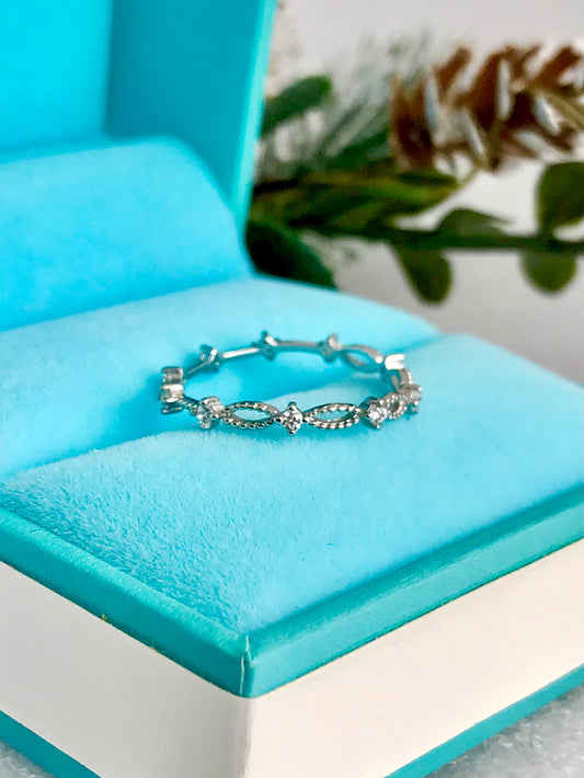 Churumbela de Plata 925 con Zirconias