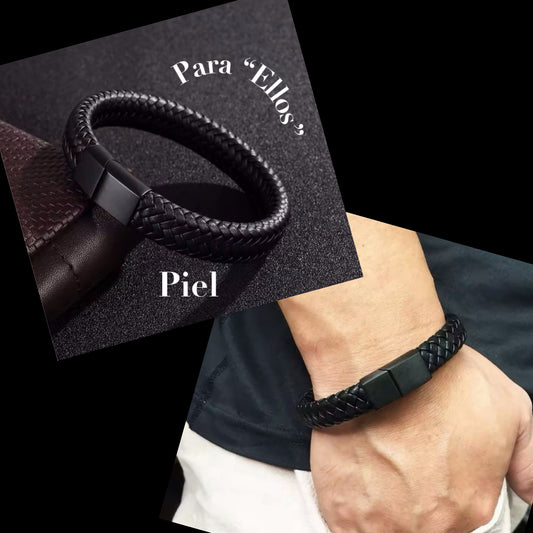 Pulsera Masculina de Piel
