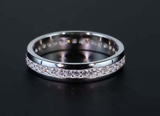 Argolla de Plata 925 con Zirconias