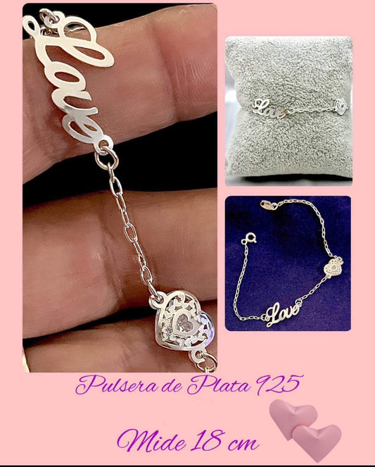 Pulsera de Plata 925 con Zirconia