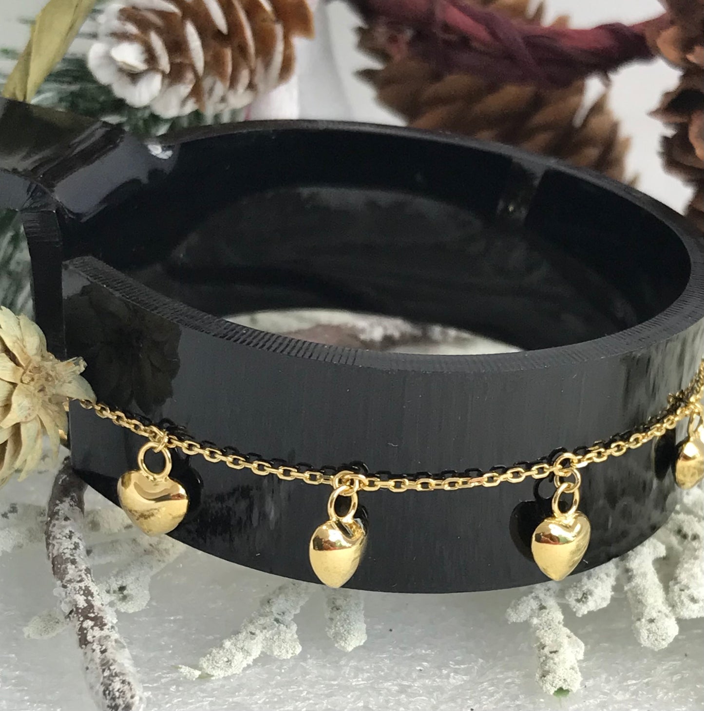 Pulsera de Plata 925 bañada en Oro 14k