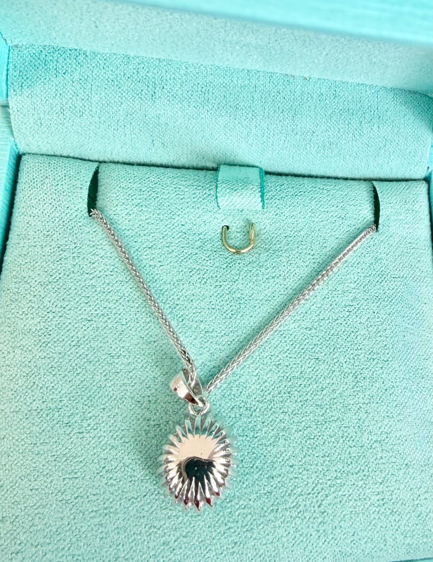 Dije con Cadena de Plata 925, estilo Espiga