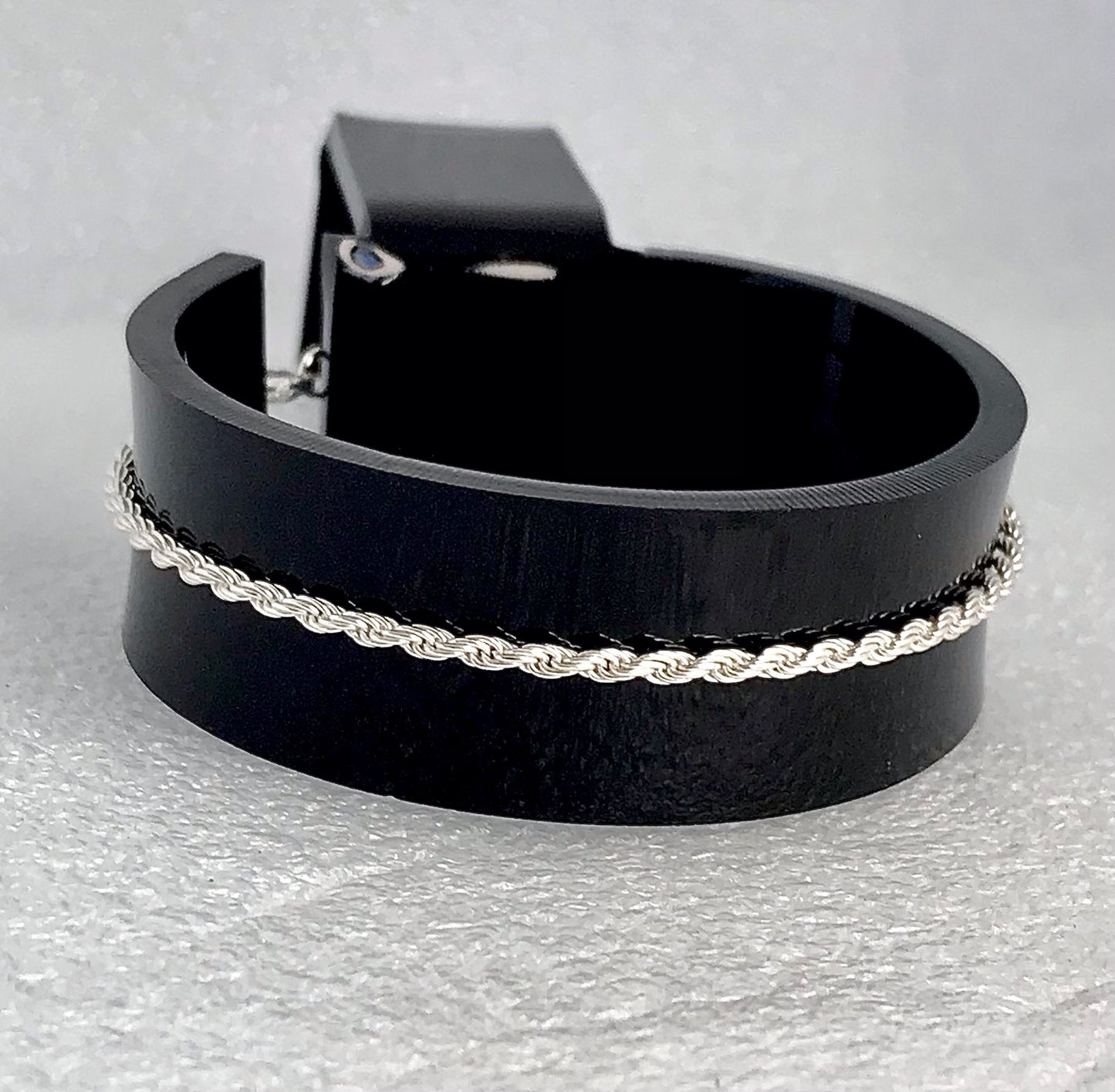Pulsera de Plata 925, Italiana, modelo Torsal