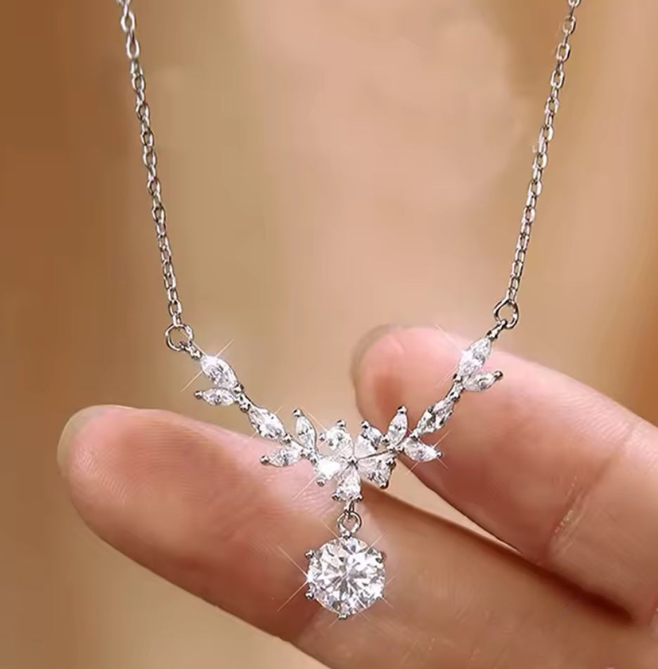 Collar de Plata 925 con Zirconias