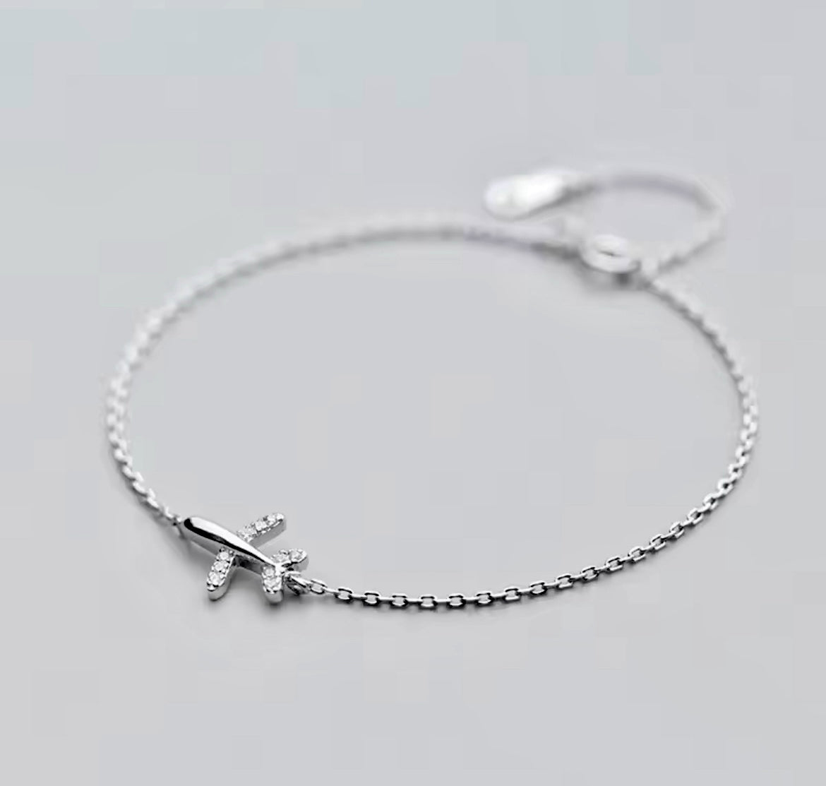 Pulsera de Plata 925 con Zirconias modelo Viajero
