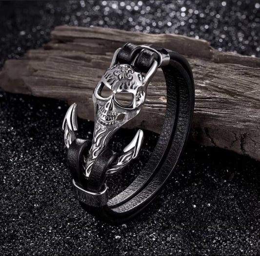 Pulsera Masculina con Broche de Acero Inoxidable