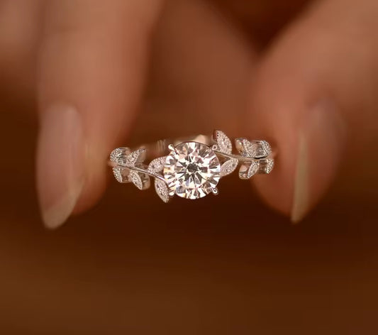 Anillo de Plata 925 con Zirconias