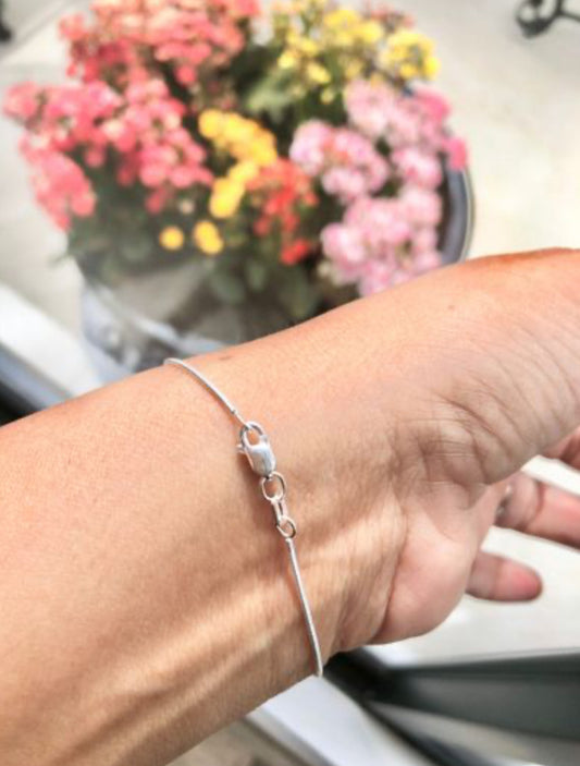 Pulsera de Plata 925 modelo Cola de Rata