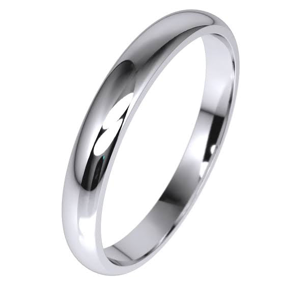Argolla de Plata 925, 3mm